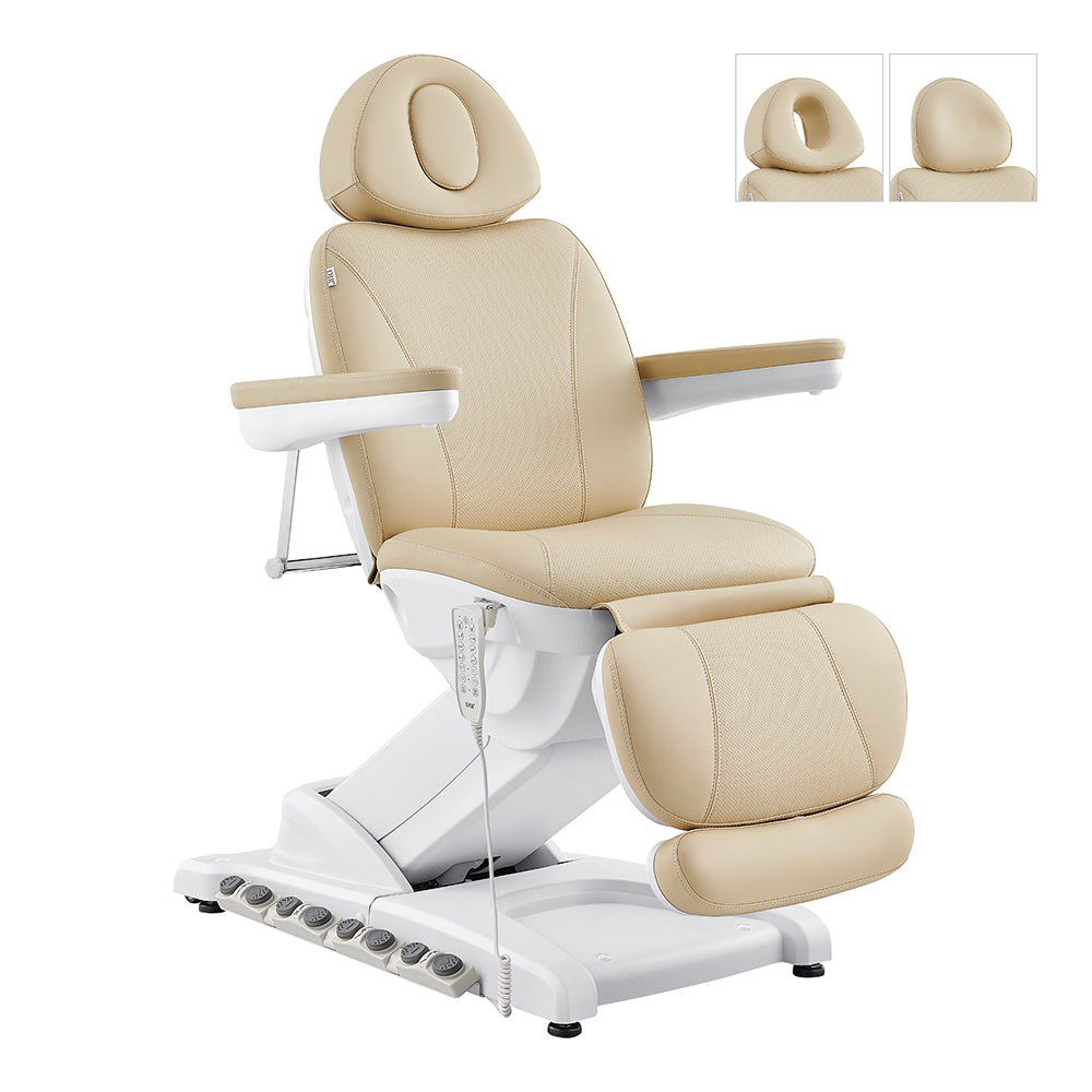 DIR Apollo II Electric Beauty Bed with Thermo Heat, headrest, armrests, and control panel.