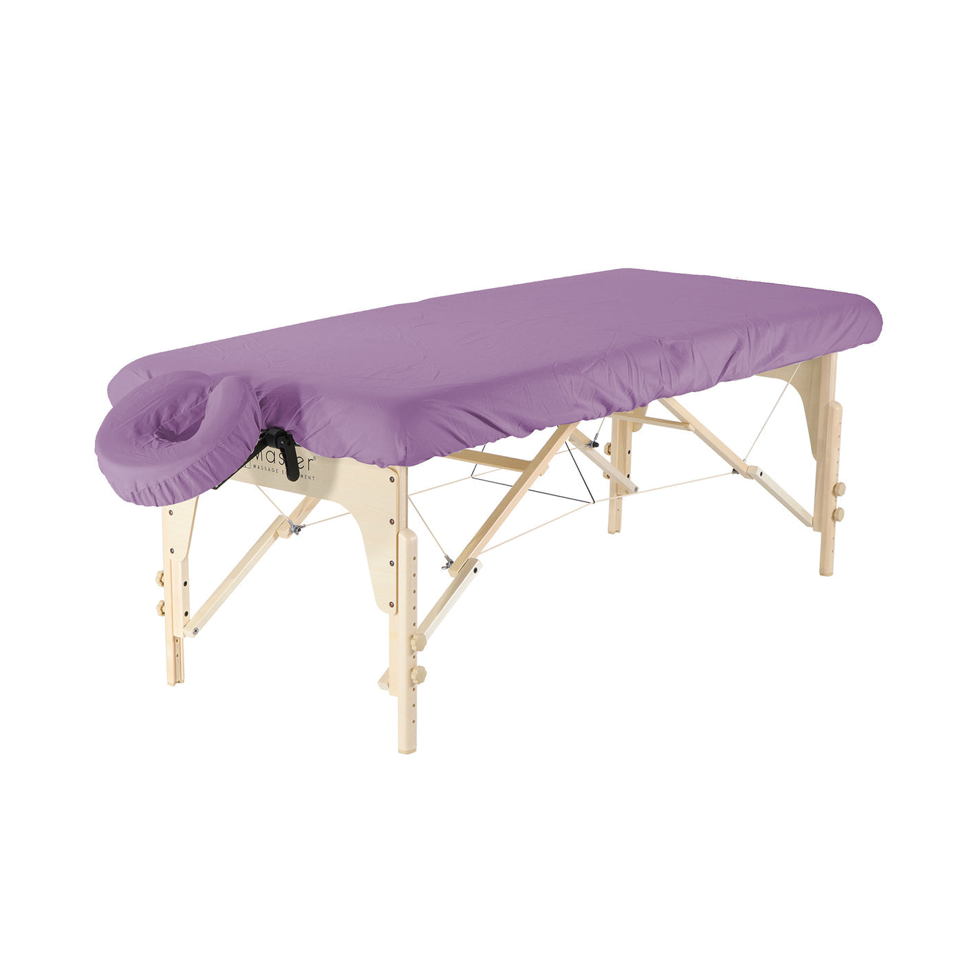 Master Massage Dignity & Luxury Microfiber Table Cover Set 2 Piece Set - Machine Washable Purple