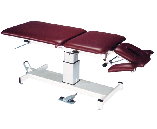 Armedica AM-SP 500, five-section electric table with elevating center section.