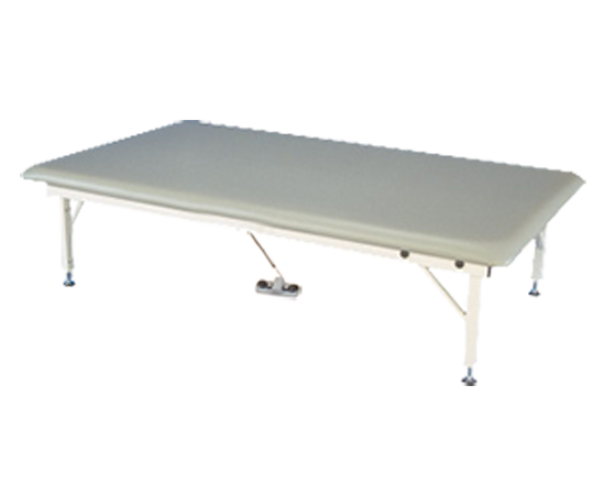 Armedica AM-660 Electric Hi-Lo 6' Mat Table with steel frame on a plain background.