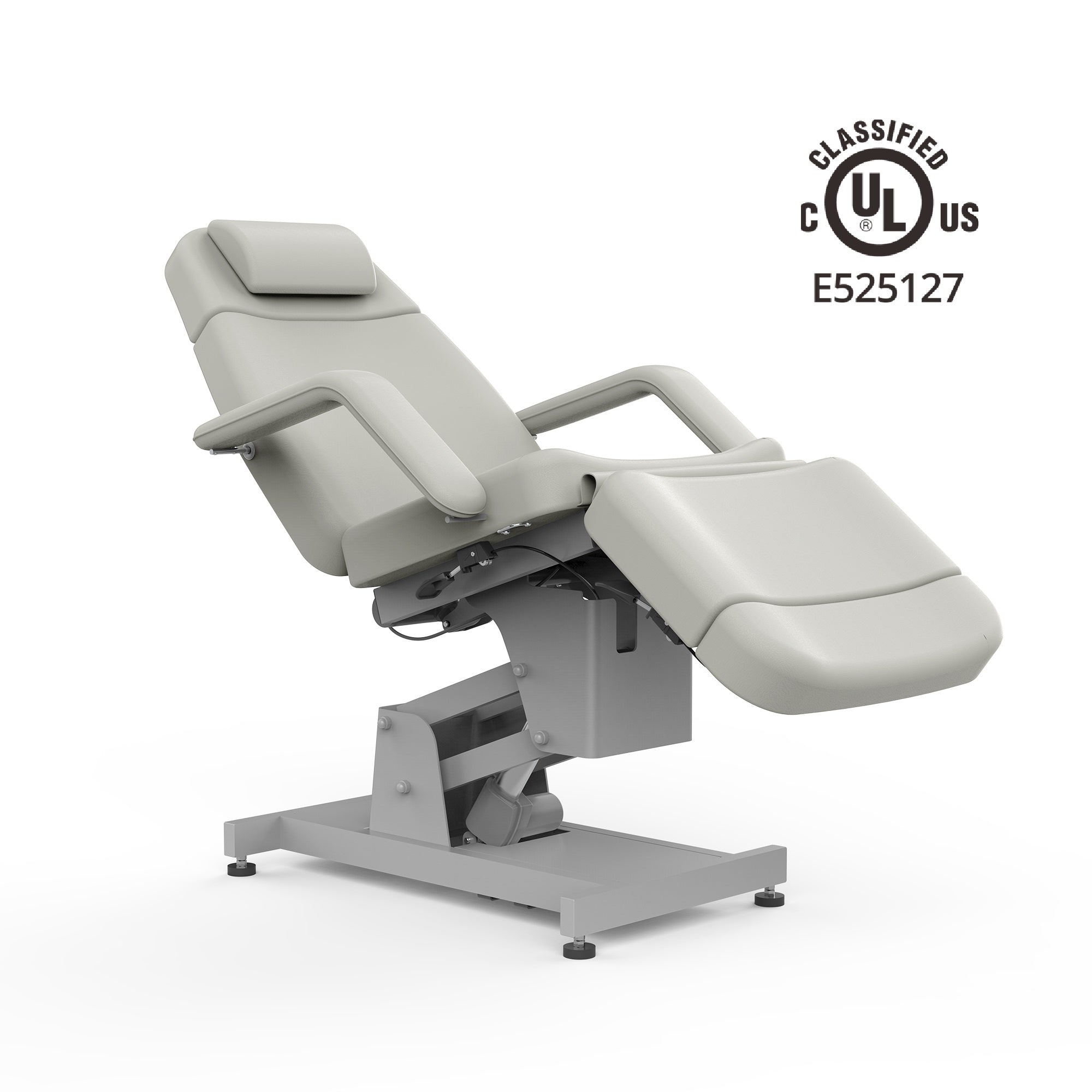 Silverfox America 2219B Electric Massage Chair with UL certification on a white background.