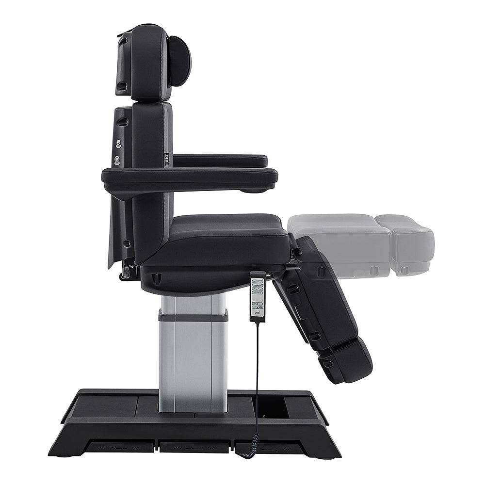 DIR Sydney Medical Chair – 4 motors, foot & hand remote, shown upright and reclined.