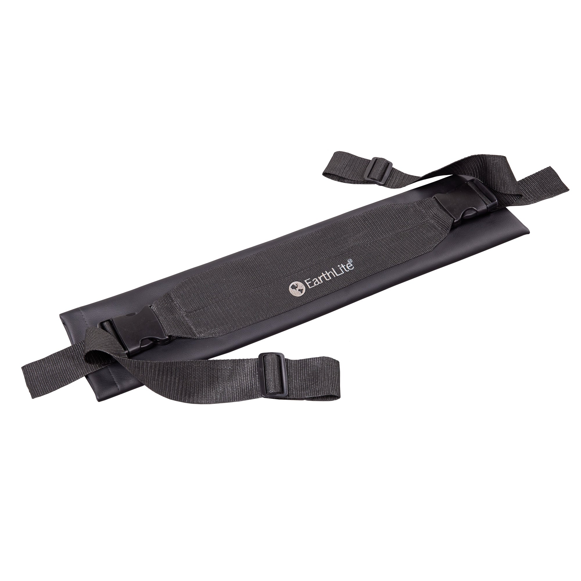 EarthLite ELLORA Table: flat massage table with built-in Stretch Assist System for practitioners.