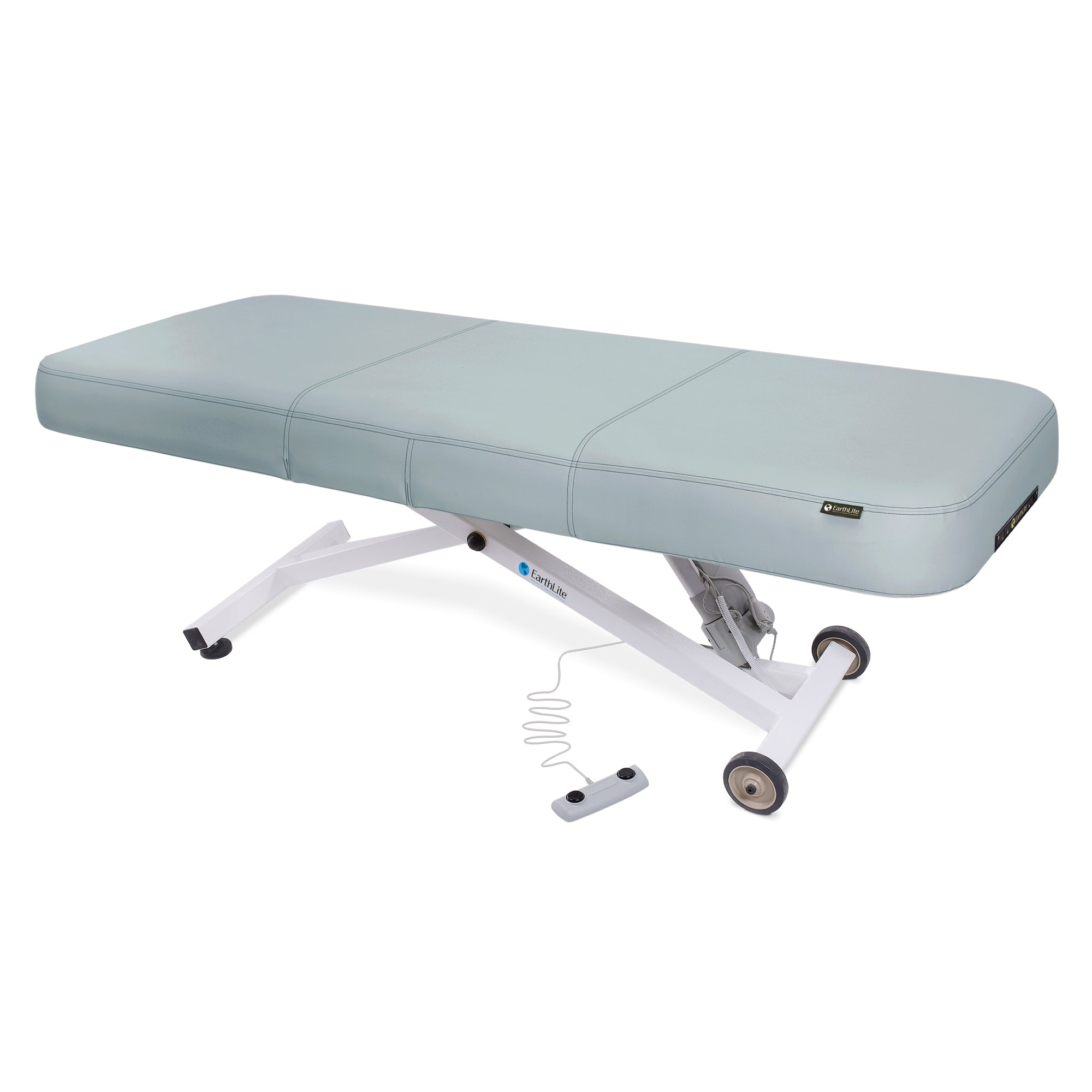 EarthLite ELLORA LX Flat ADA table with Strata memory foam and heavy-duty steel frame.
