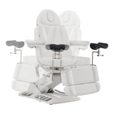 Geneva Exam Table with stirrups-4 Motors with Hand & Foot Remote DIR