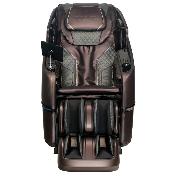 Kyota Kizuna M688 Massage chair with quilted design on a white background