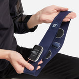 Master Massage D1 Portable TENS Heating Pad Heated Belt for Lower Back Pain Relief - Tens Pulse-Vibration Massage