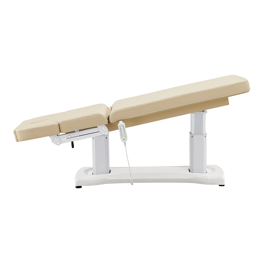 DIR Tranquility 4 Motors Electric Medical Spa Treatment Table with remote control, beige.