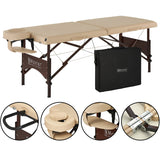 Master Massage ARGO Portable Massage Table Package Cream