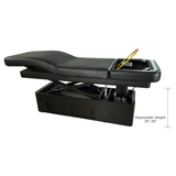 TouchAmerica SereniScalp Head Spa Table, adjustable 25-35", armrests, ideal for scalp care.