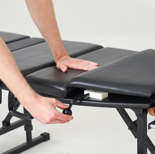 Straight pelvic drop and thoracic drop with adjustable tension