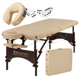 Master Massage ARGO Portable Massage Table Package Cream