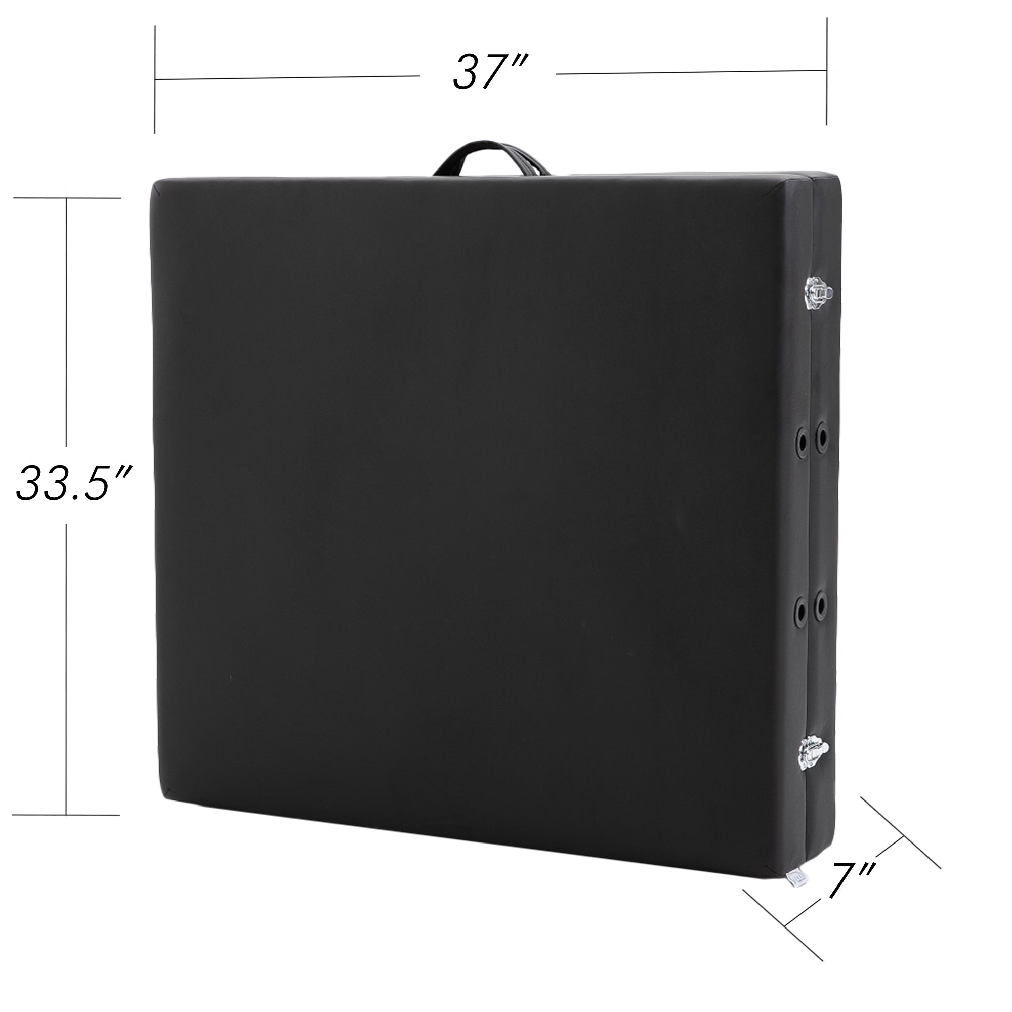 Dimensions of Sierra Comfort Standard Wide Portable Massage Table