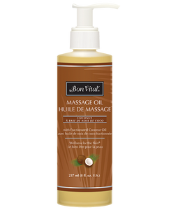 Custom Craftworks Bon Vital' Coconut Massage Oil