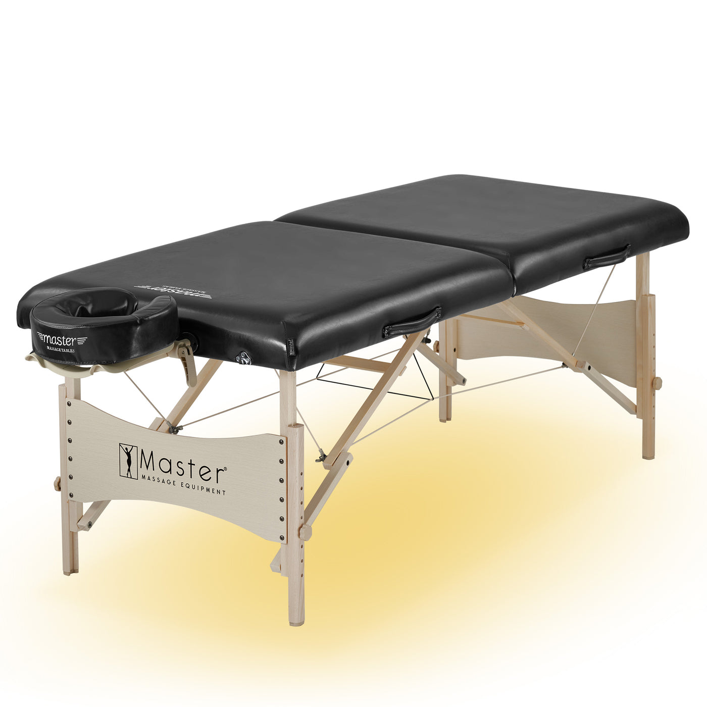 Master Massage BALBOA portable table with multi-layer foam and adjustable face cradle.