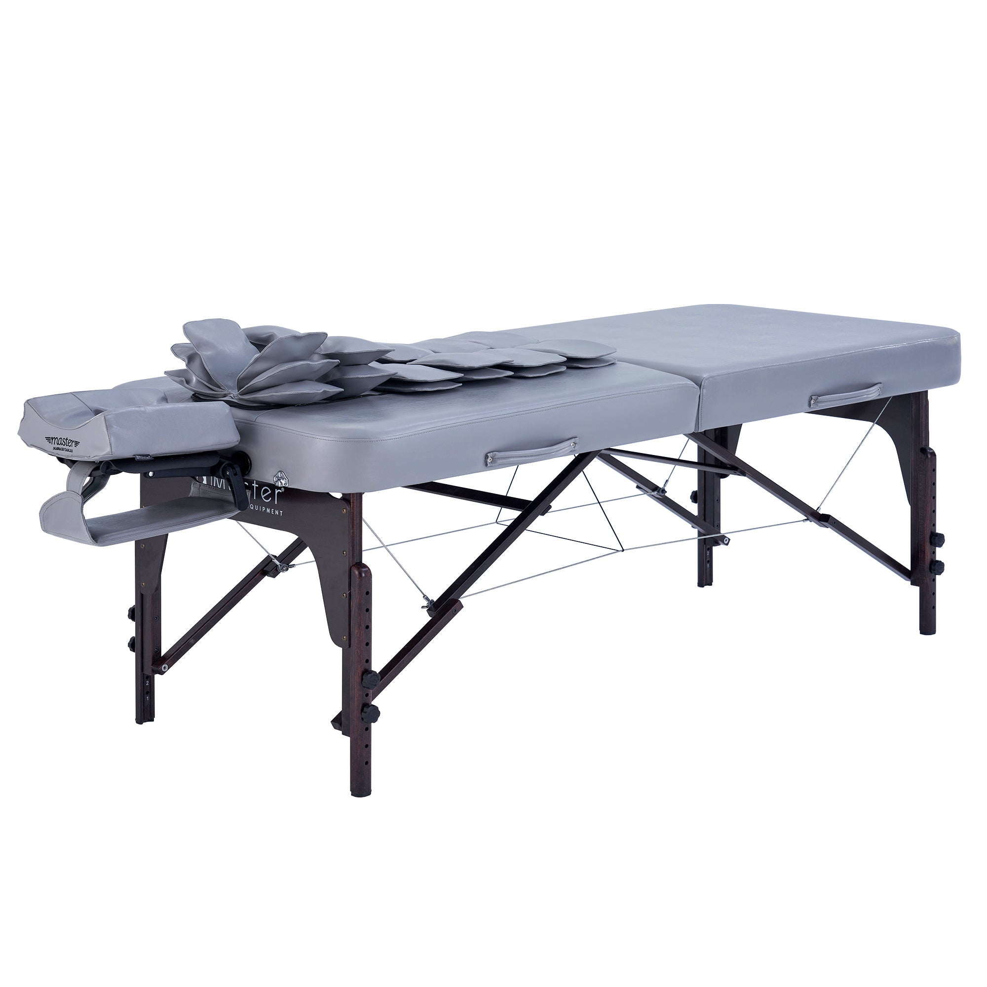 Master Massage BRISTOL Airwave Table offers full-body stretch and portable massage comfort.