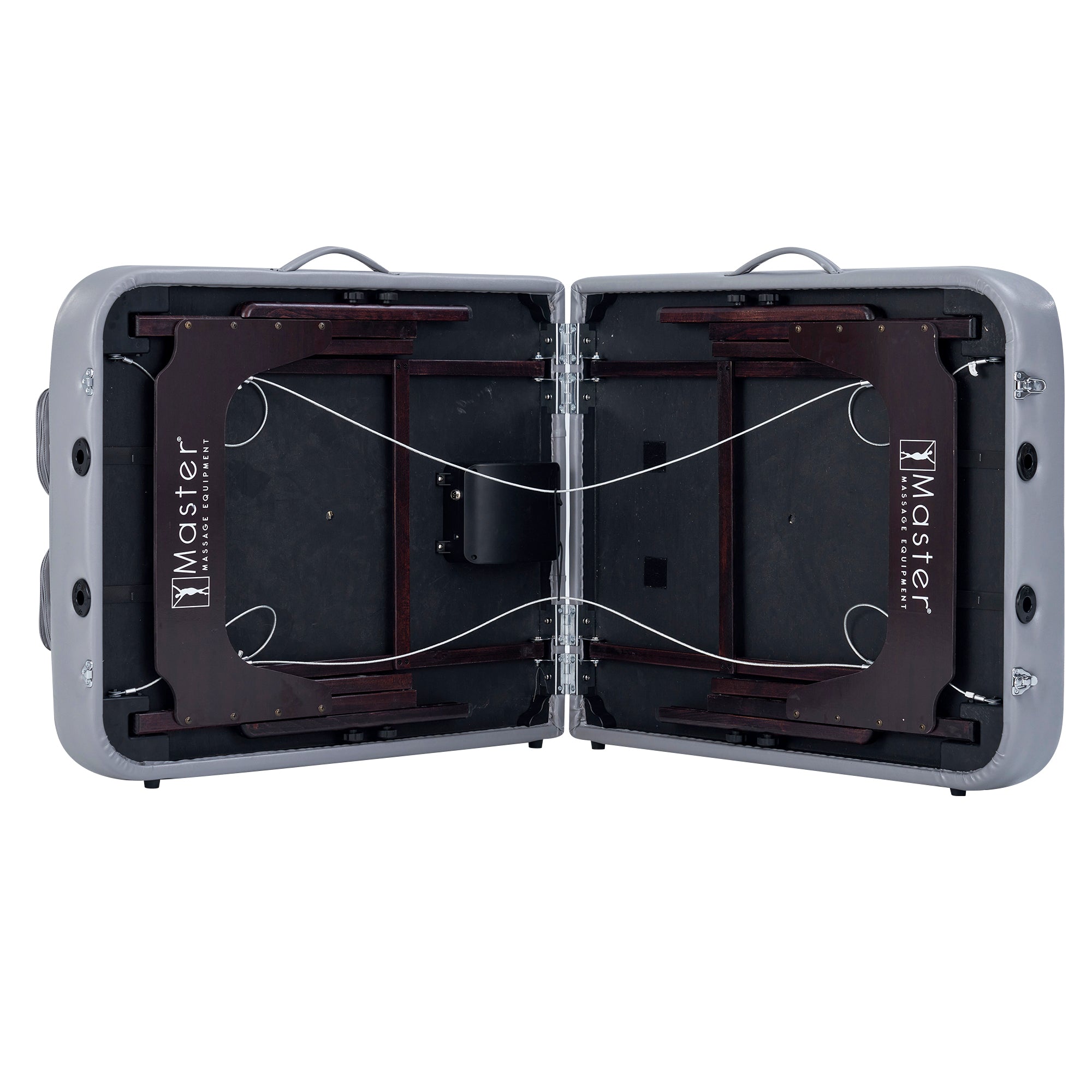 Master Massage BRISTOL Airwave full body stretching portable table with Master Massage branding.