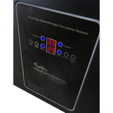 TouchAmerica SereniScalp Head Spa Table: digital panel for hydrotherapy and scalp care.