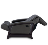 Reclined Svago The Motion Mastery Lounge Chair Modern Grey and Walnut Wood