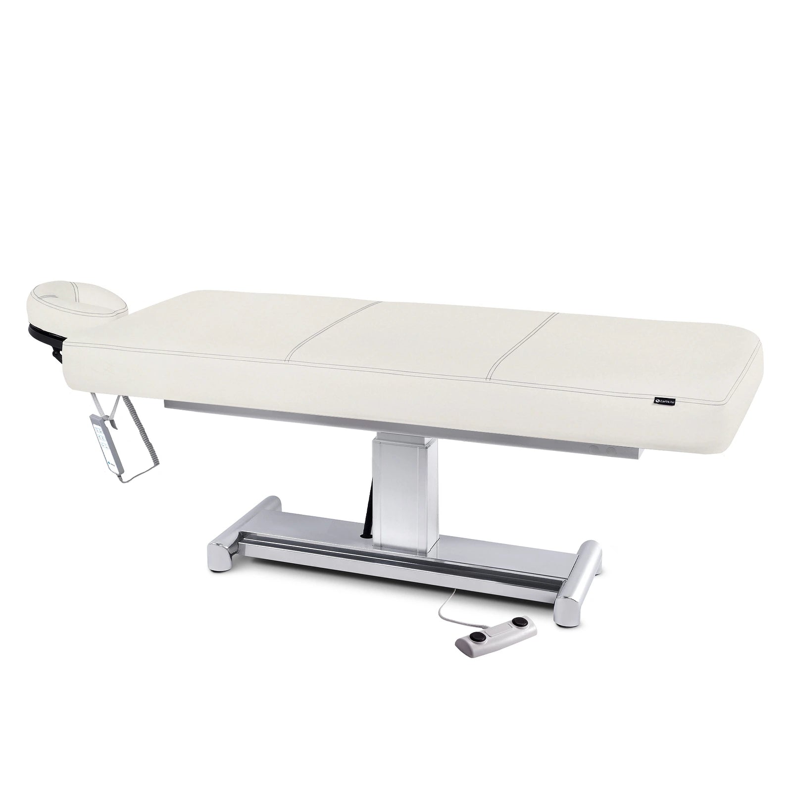 EarthLite EVEREST LX ADA table with face cradle, floor electronic control, replaceable mattress.