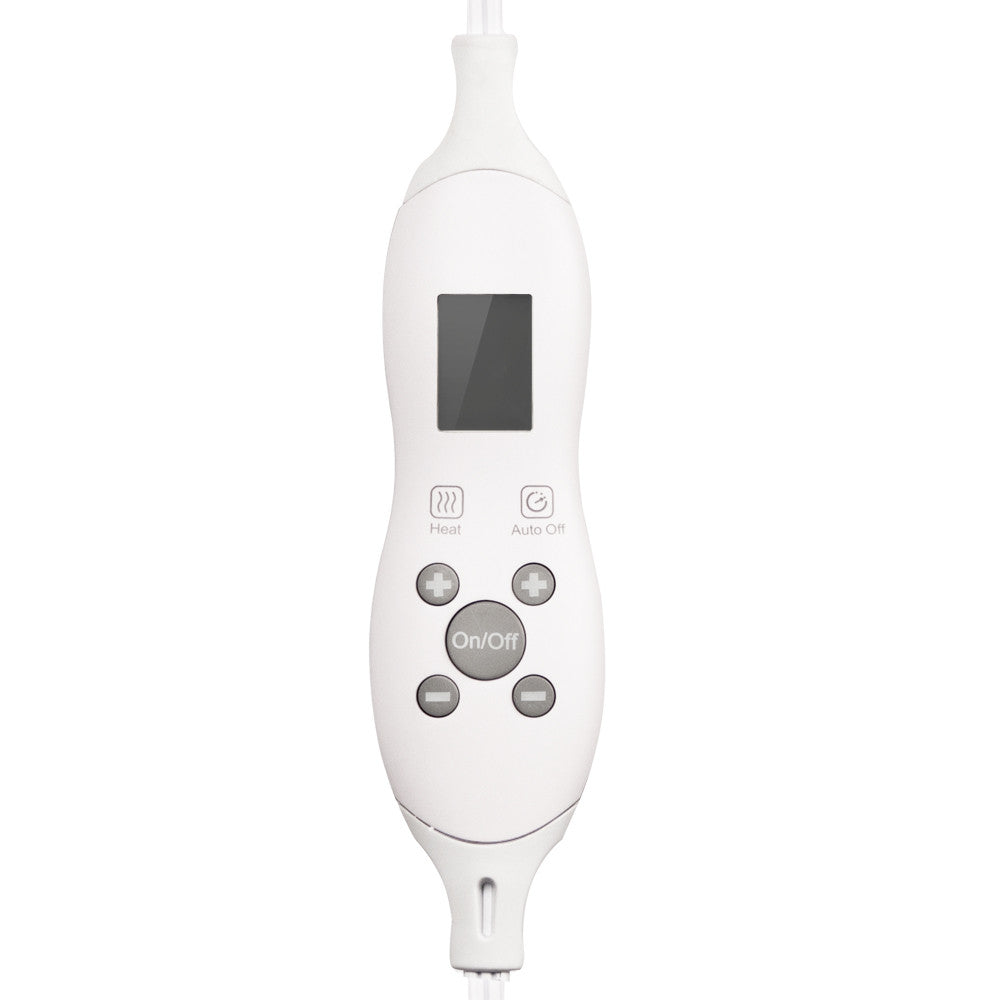 White electronic remote with display/buttons for Master Massage FAIRLANE Therma-Top table.