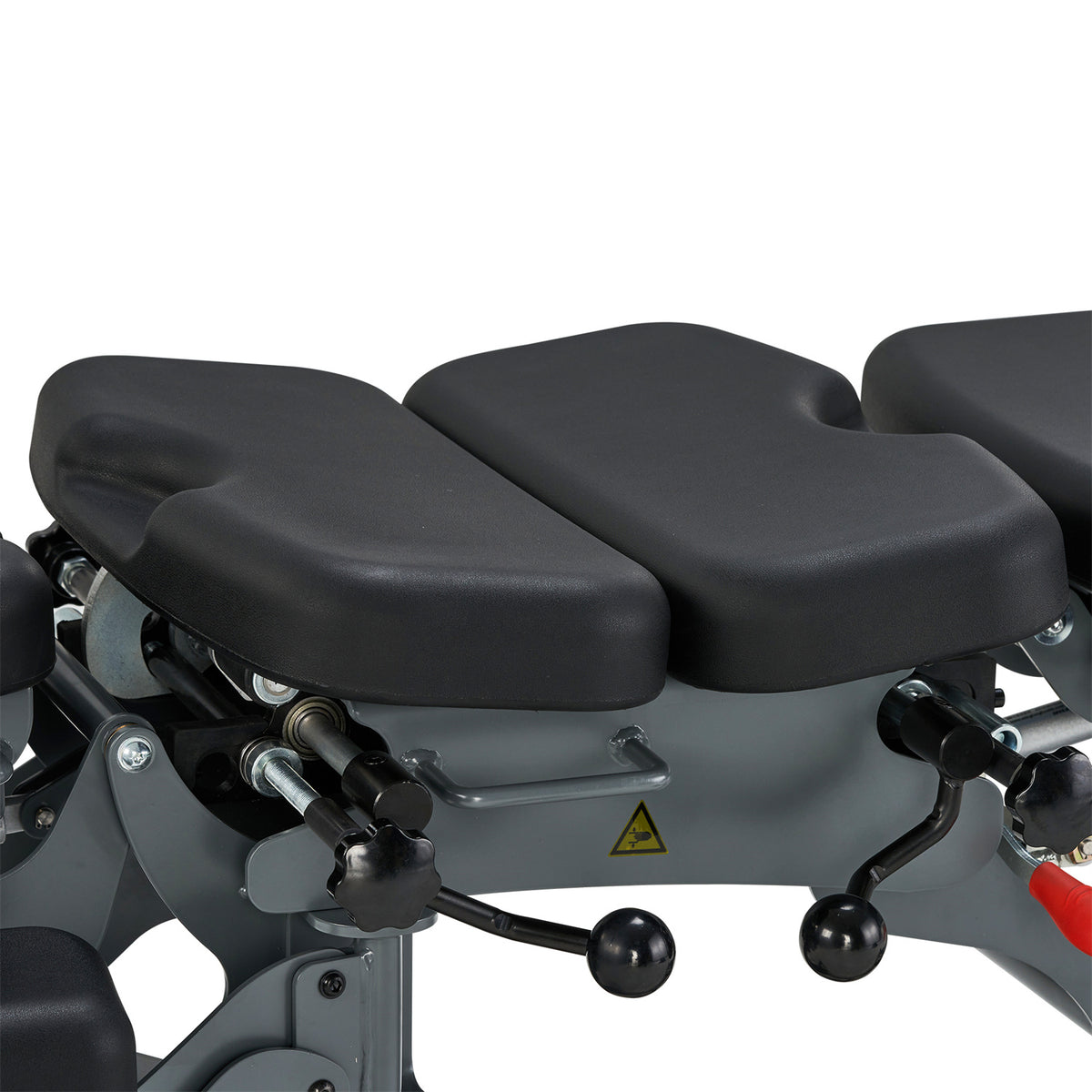Close-up of MT Chiropractic Fairworth-381 Chiropractic Table – Manual Drops & Flexion-Distraction Therapy Bench
