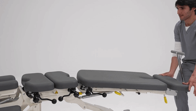 MT Chiropractic Fairworth-380 Electric Chiropractic Table – Manual Drop & Flexion Distraction Treatment