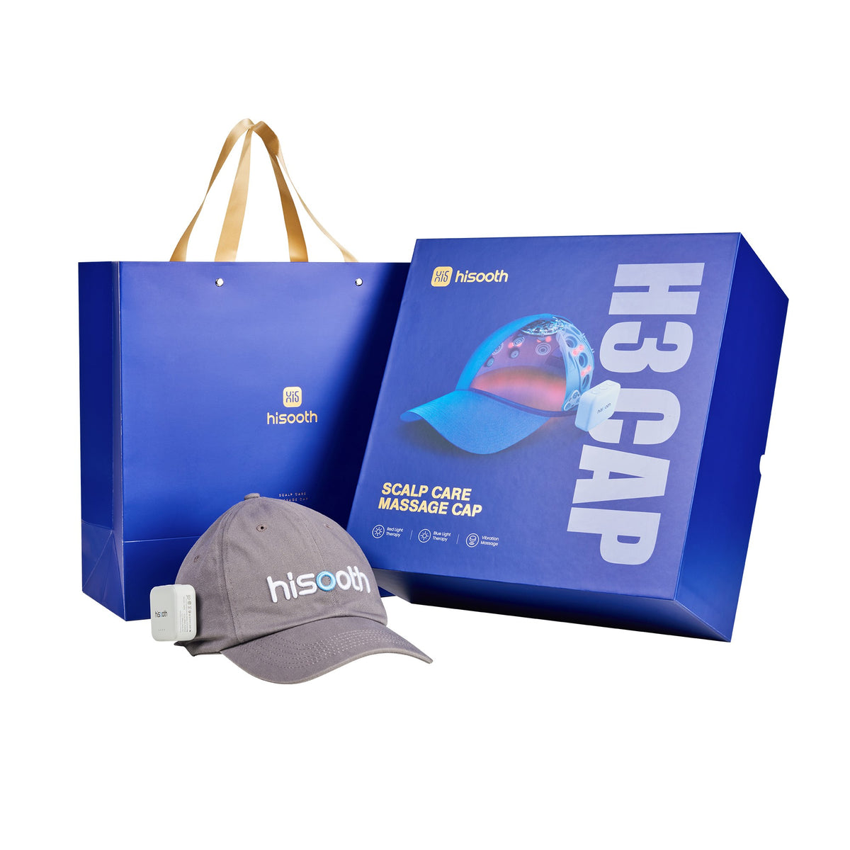 Gift box for Hisooth H3 Scalp Massager for Massage and Hair Regrowth