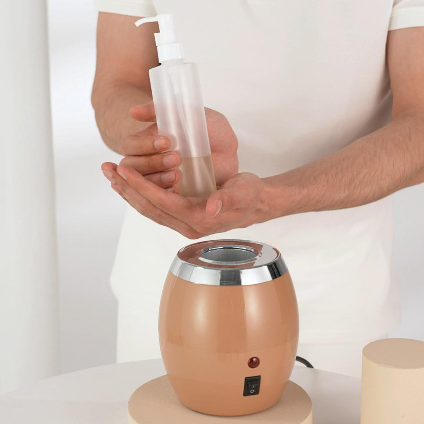 Master Massage Single Bottle Oil WARMER