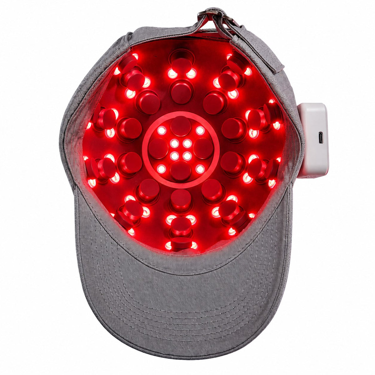 Hisooth H3 Vibrating Massage Nodes with 6 Modes 3 Intensity Levels with Blue and Red Light Therapy-2
