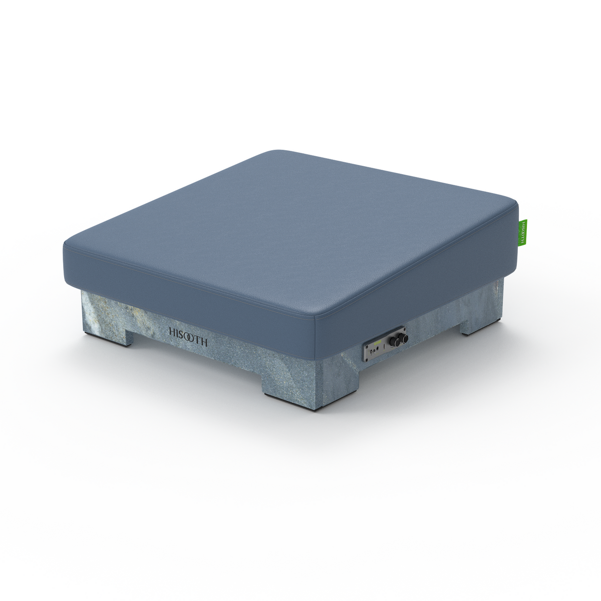 Luxury Stone + Dusty Blue Hisooth LotusRise VibroAcoustic Therapy Meditation Platform