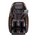 Massage chair with quilted design on a white background
