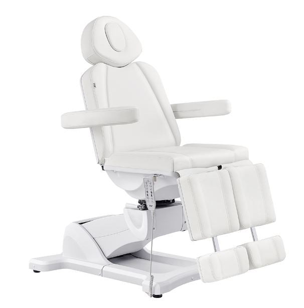 Libra II Full Medical Electric Procedure Chair by DIR with padded seat, armrests, and leg rest.