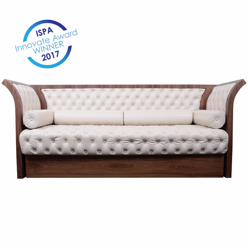 TouchAmerica MASQUERADE Daybed + Massage Table Classic, ISPA Innovate Award Winner 2017.