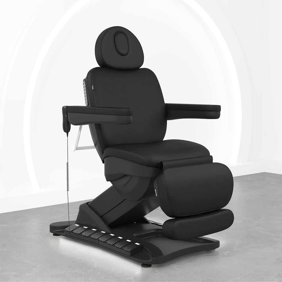 NaturVita Thermo Heated Med Spa Chair 4-Motors DIR Black