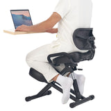 Master Massage Ergonomic Kneeling Chair with Back Support