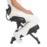 Master Massage Ergonomic Kneeling Chair with Back Support