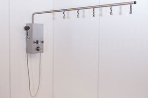 Water Werks Cascade 5 Head Vichy Shower – 85” Shower Arm