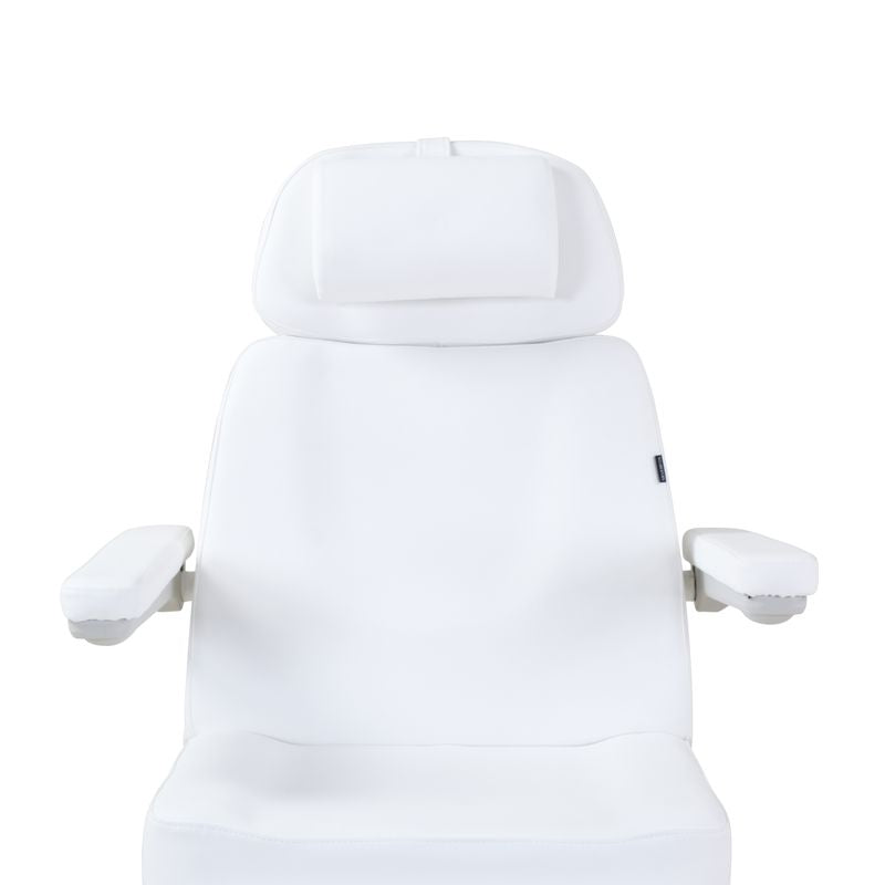 Silverfox America 2246EBN Electric Massage Chair with armrests and headrest, plain background.