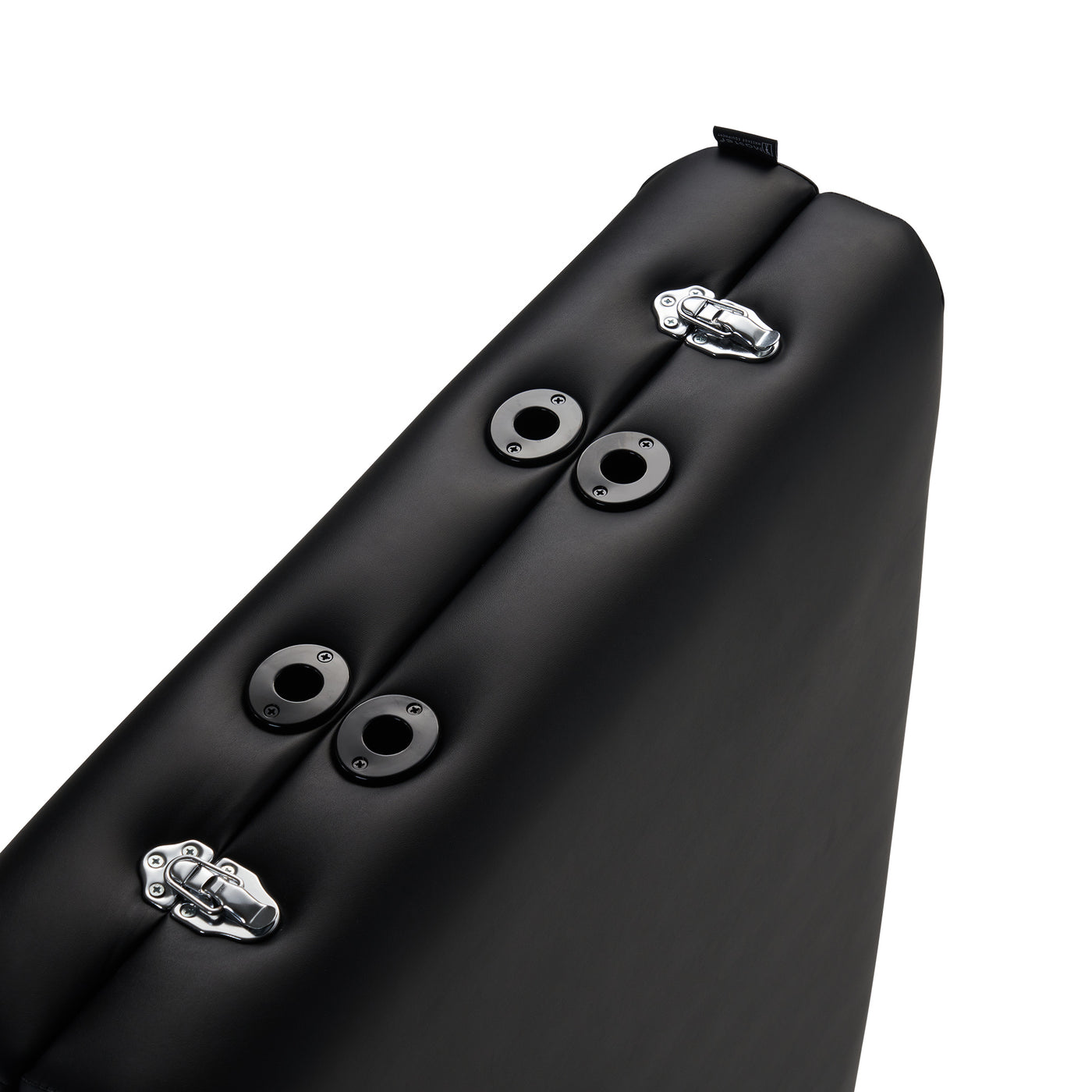 Master Massage Roma II Portable Massage Table Package shown from above with metal clasps.