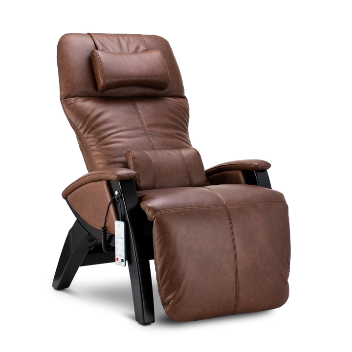 Svago ZGR vegan recliner with headrest, remote, and vibration massage by Svago.
