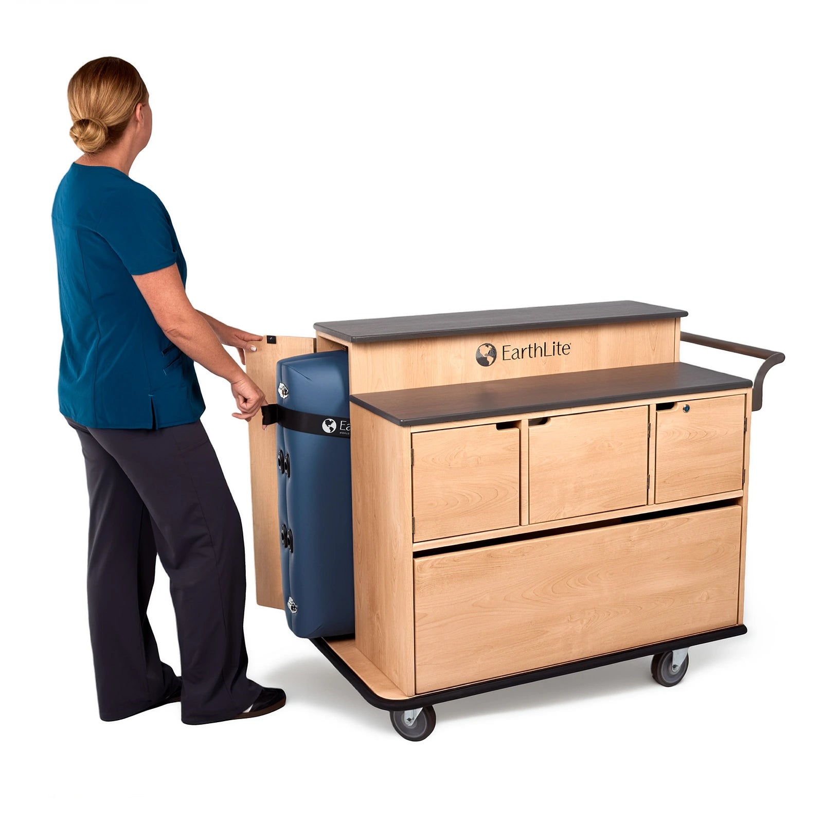 Earthlite Sanctuary Mobile Spa Cart