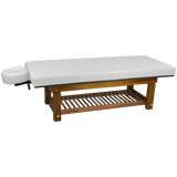 Touch America SOLTERRA Teak Outdoor Treatment Table
