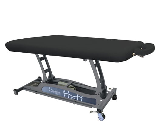Monument Spa Hands Free Basic Electric Table with adjustable headrest on a white background