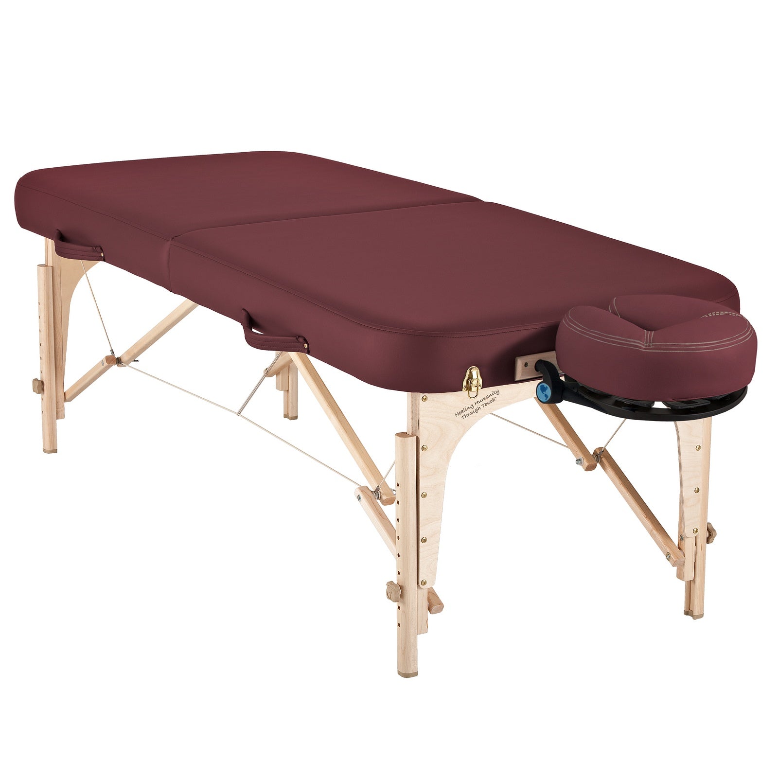 Spirit Burgundy with Caress Facecradle Full Reiki