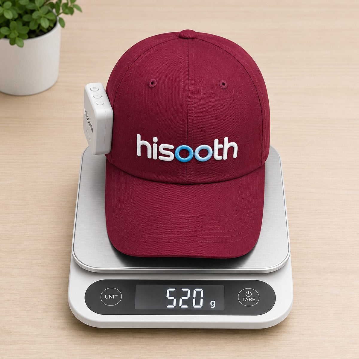 The Light weight portable H3 Scalp Massage Cap for Hair Regrowth weighs only 520g
