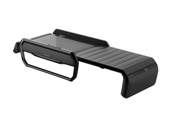 Ceragem Master V6 Therapeutic Massage Bed with Air Cell Leg Massagers