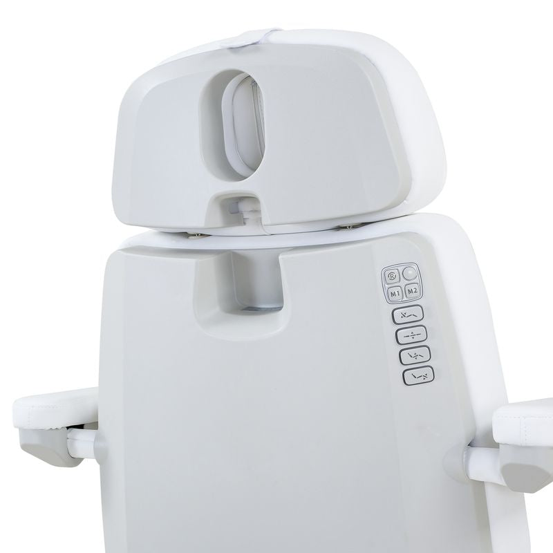 Silverfox America 2246EBN Electric Massage Chair with adjustable headrest and control panel.