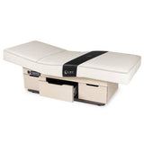 Living Earth Crafts CENTURY CITY Dual-Pedestal Low-Range Treatment Table w/Pull Out Drawer