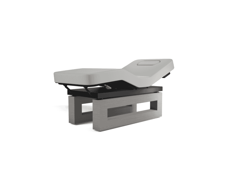 Oakworks Spa ICON Master's Table: Cushioned, headrest, and adjustable breast comfort.